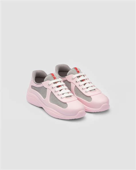 pink prada men shoes|Prada cup sneakers pink.